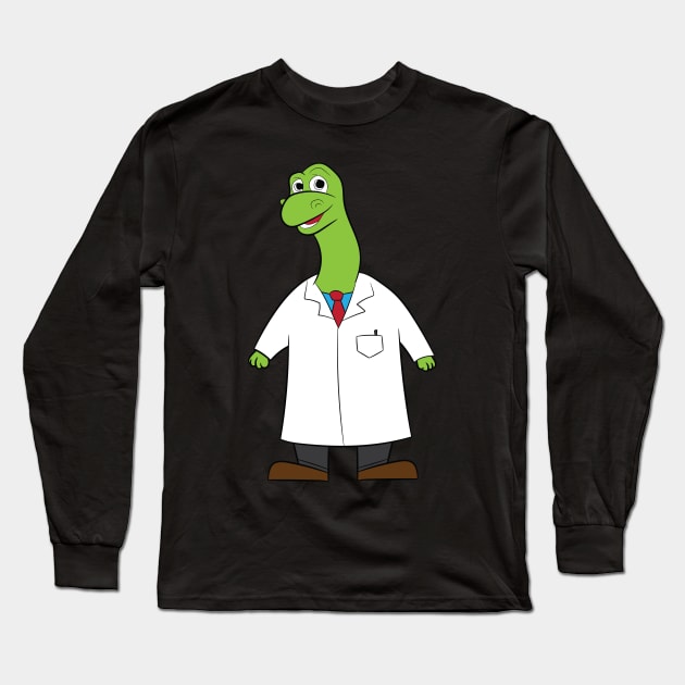 Rocket Scientist T Shirt | Dinosaur Gift Long Sleeve T-Shirt by Gawkclothing